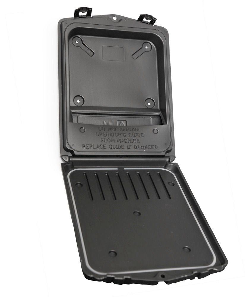 Dokumentenbox od Plastike (PE) sa Prednjim Otvorom za A4 Dokumente DENIOS 303314W 280 x 55 x 365 mm Crna