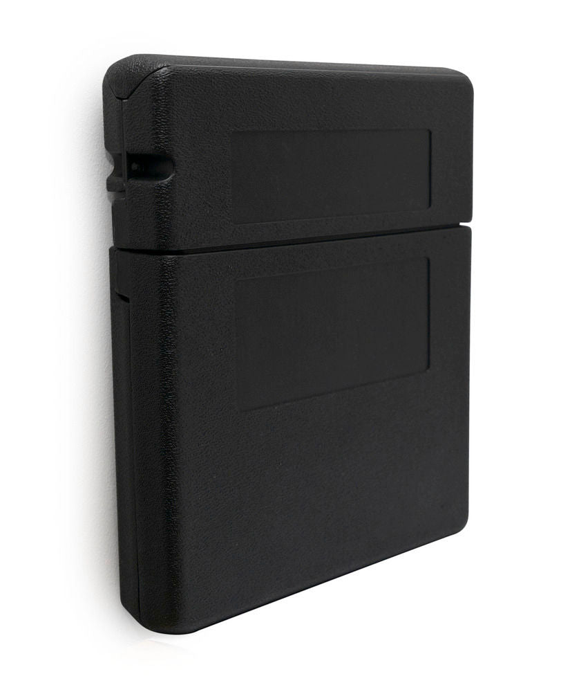 Dokumentenbox od Plastike (PE) sa Gornjim Otvorom za A4 Dokumente DENIOS 303313W 260 x 55 x 320 mm Crna