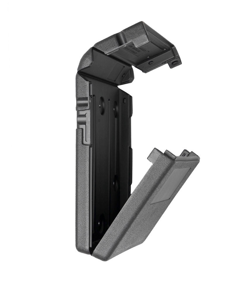 Dokumentenbox od Plastike (PE) sa Gornjim Otvorom za A4 Dokumente DENIOS 303313W 260 x 55 x 320 mm Crna