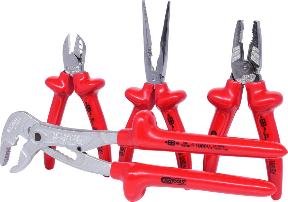 KS Tools Set Klješta 1000 V 4-Delni Potapajuća Izolacija DENIOS 295712W