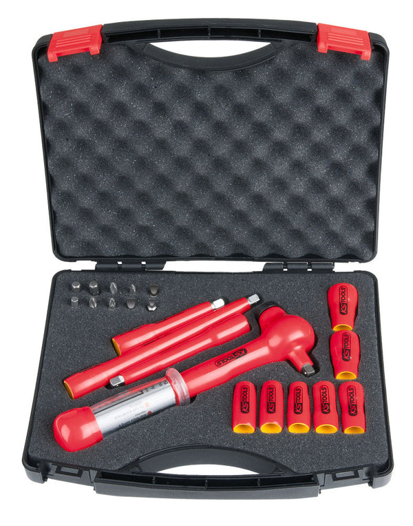 Set Utičnica 1/4" 1000 V 21-Delni Plastični Kofer 295746W
