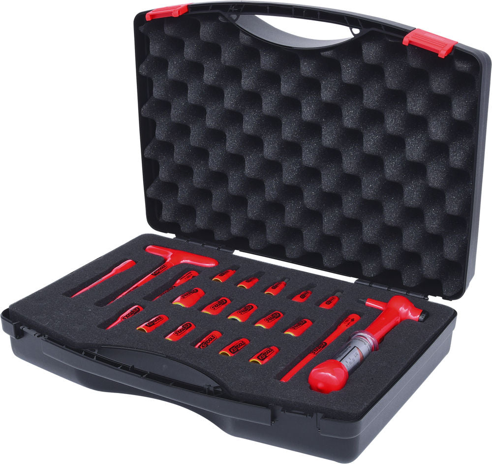 Set Utičnica 1/4" 1000 V 21-Delni Plastični Kofer 295748W