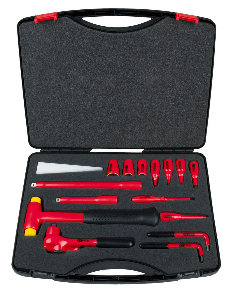Set Utičnica 3/8" 1000 V 16-Delni Plastični Kofer KS Tools 295752W