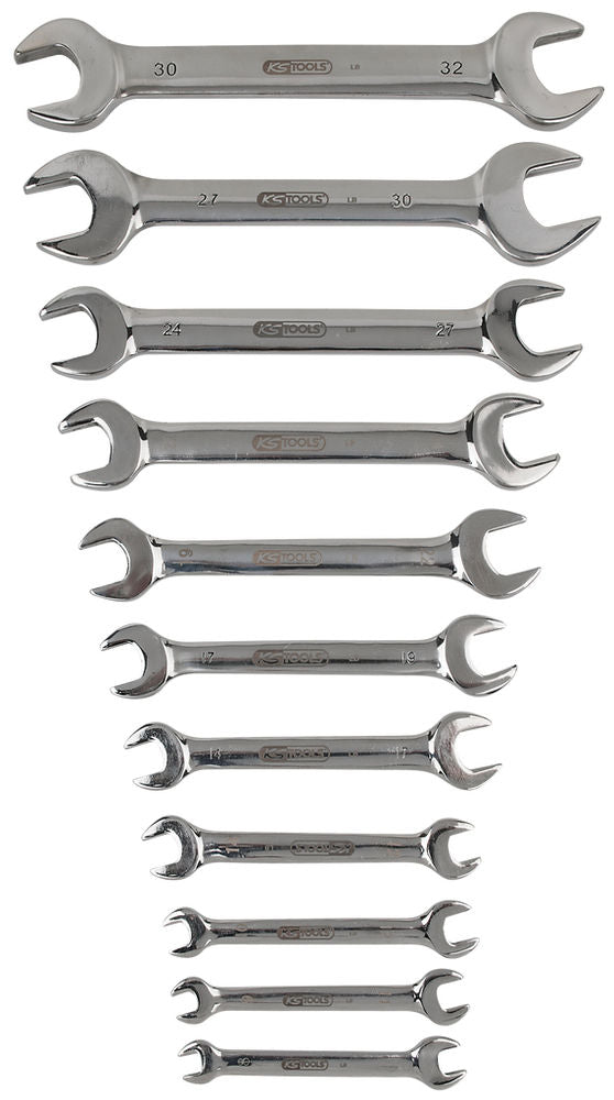 KS Tools Set Dvostrukih Ključeva Od Nerđajućeg Čelika 11-delni 15°