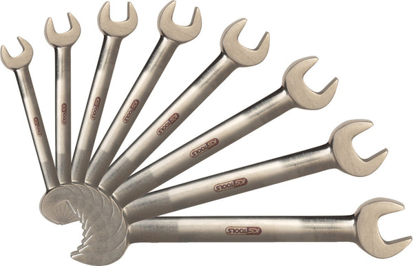 KS Tools Titan Doppel-Maulschlüssel-Set 8-Delni 6x7-17x19 mm Ekstremno Lagan Antimagnetični