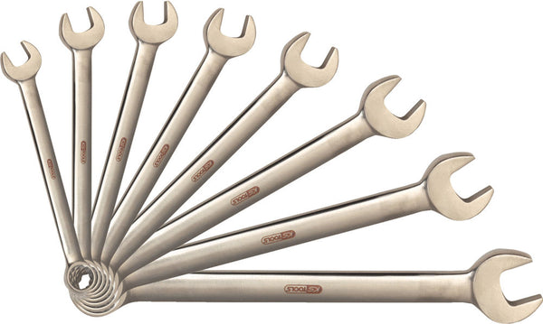 KS Tools Titan Ringmaulschlüssel-Set 8-Delni 19-8 mm Ekstremno Lagan Antimagnetični