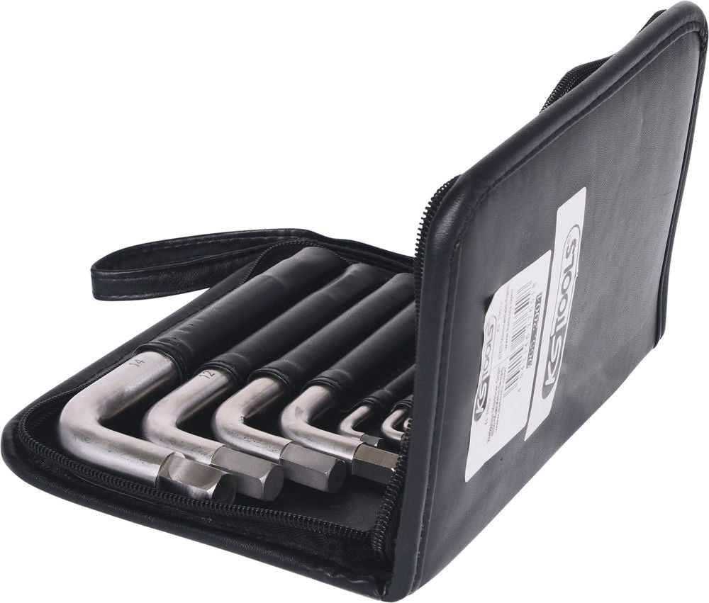 KS Tools Set Winkelstiftschlüssel Od Titana 17-Delni 1,5-14 mm