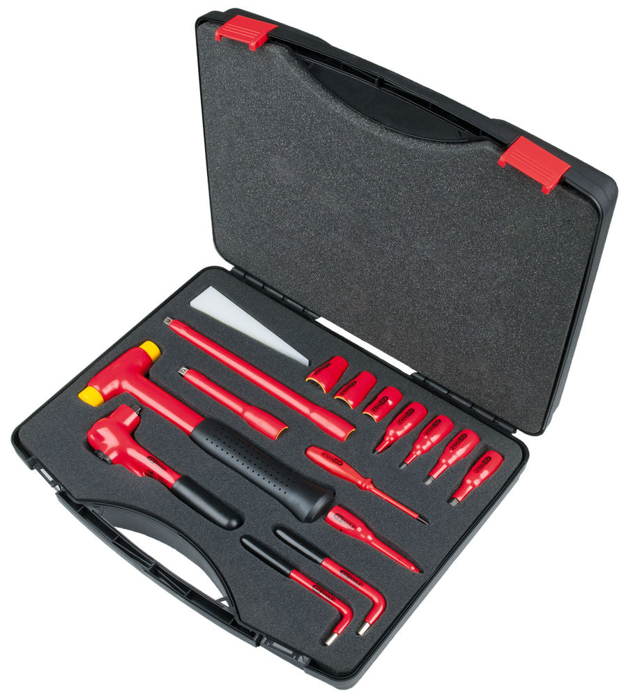 Set Utičnica 3/8" 1000 V 16-Delni Plastični Kofer KS Tools 295752W