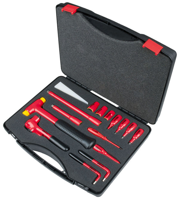 Set Utičnica 3/8" 1000 V 16-Delni Plastični Kofer KS Tools 295752W