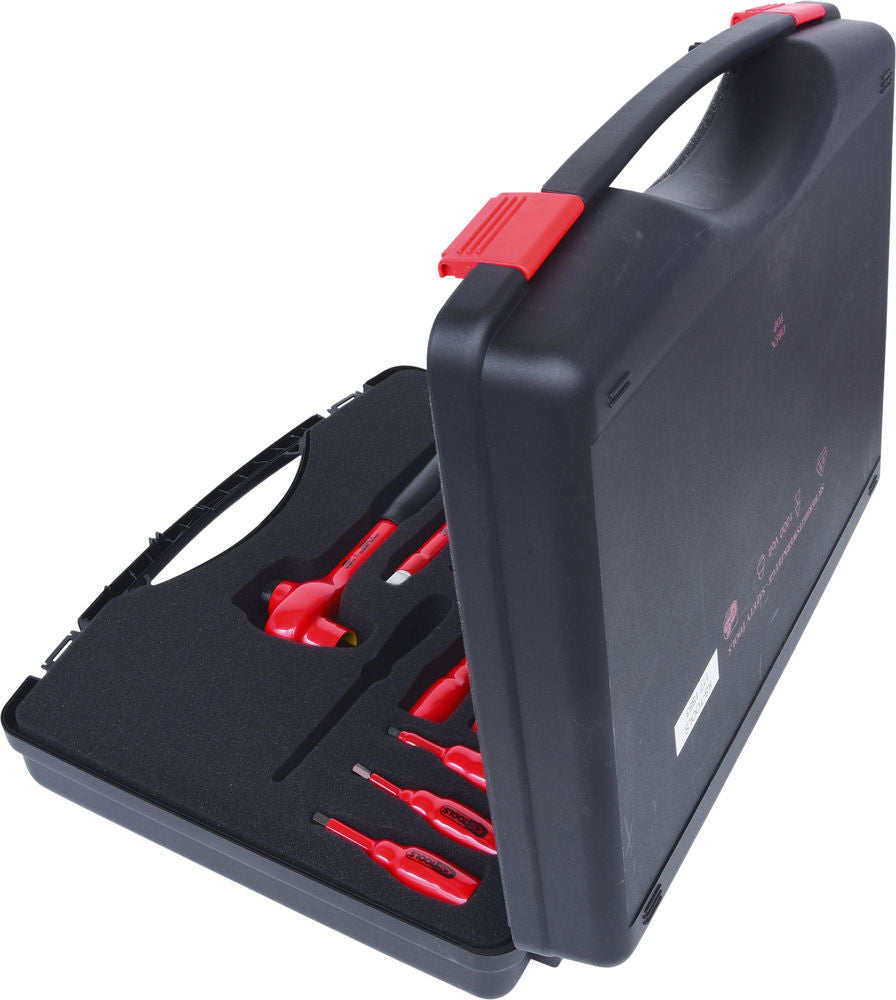 Set nasadnih ključeva 1/2" 1000 V 15-delni plastični kofer