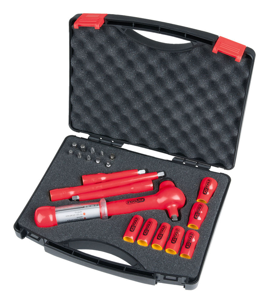 Set Utičnica 1/4" 1000 V 21-Delni Plastični Kofer 295746W