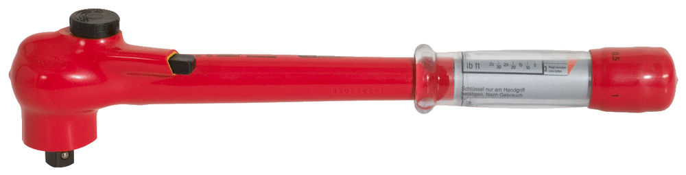 KS Tools 1/2" Moment Ključ 1000 V Preklopna Glava Izolovani DENIOS 295703W