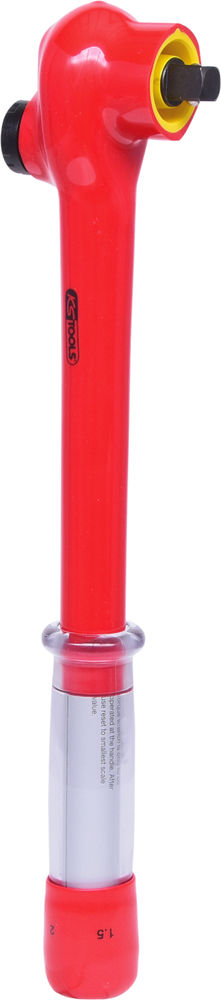 KS Tools 1/2" Moment Ključ 1000 V Preklopna Glava Izolovani DENIOS 295703W