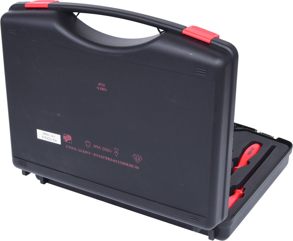 KS Tools Set Električarskog Alata 1000 V 26-Delni Plastični Kofer Potapajuća Izolacija DENIOS 295739W