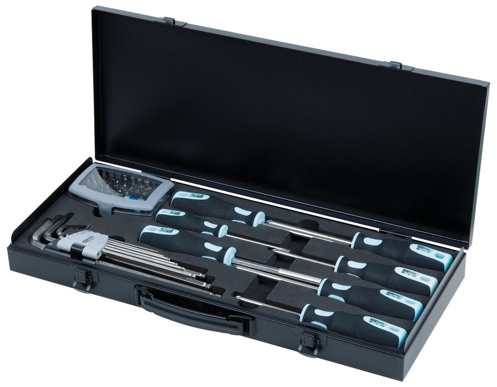 KS Tools 1/4" Kombinovani Set Od Nerđajućeg Čelika 48-delni Sa Odvijačima I Bit Setom
