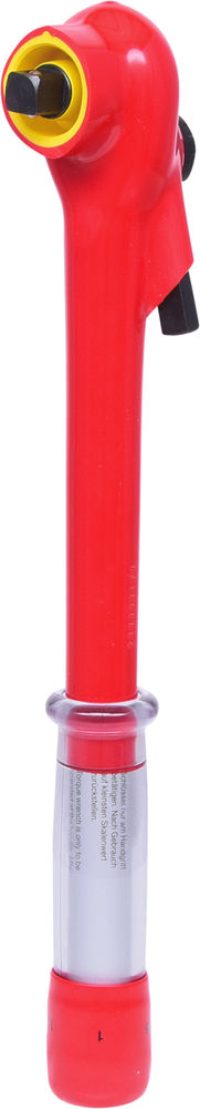 KS Tools 1/2" Moment Ključ 1000 V Preklopna Glava Izolovani DENIOS 295703W