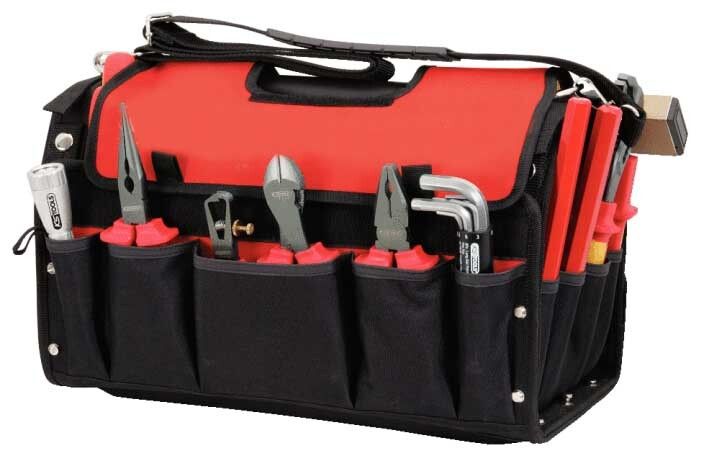 Električarski Set Alata Premium 1000 V 132-Delni Nylonska Torba KS Tools 295733W