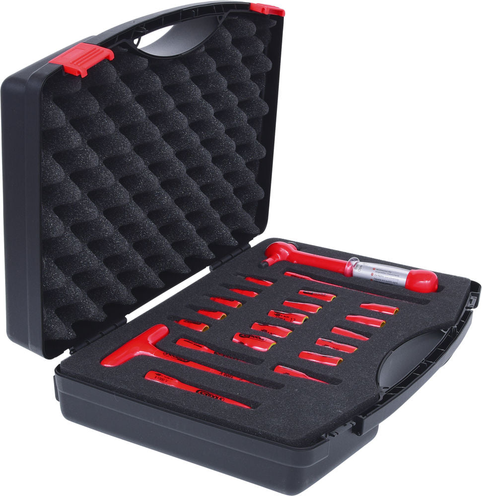 Set Utičnica 1/4" 1000 V 21-Delni Plastični Kofer 295748W