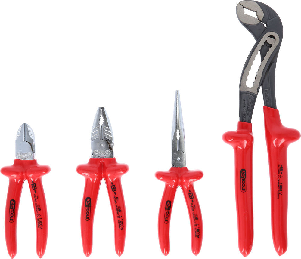 KS Tools Set Klješta 1000 V 4-Delni Potapajuća Izolacija DENIOS 295712W