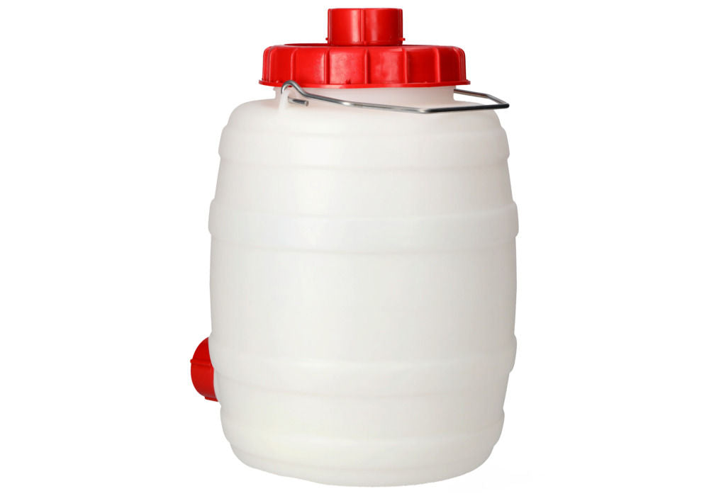 Plastično Bure sa Slavinom za Ispuštanje Prozirno 10 Litara DENIOS 117934W