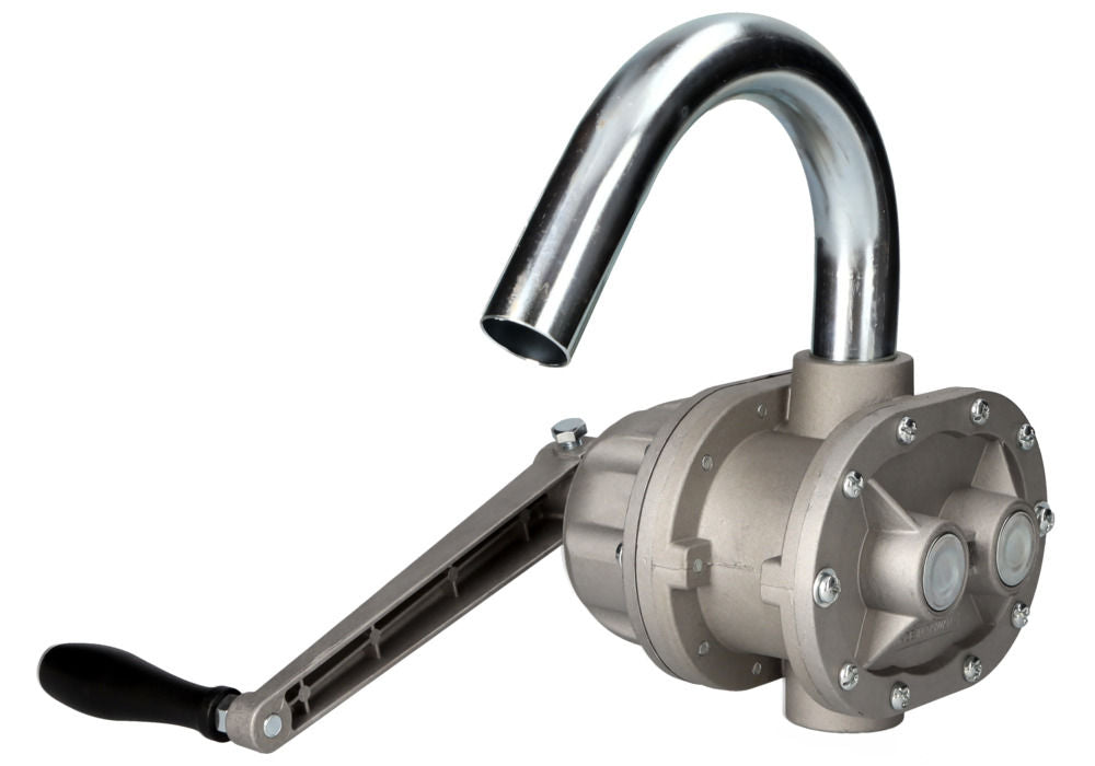 DENIOS Križna Ručna Pumpa Od Aluminijuma Sa Pocinkovanom Potopnom Cevi 1 L/Obrtaj