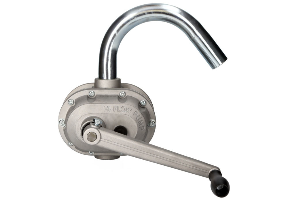 DENIOS Križna Ručna Pumpa Od Aluminijuma Sa Pocinkovanom Potopnom Cevi 1 L/Obrtaj