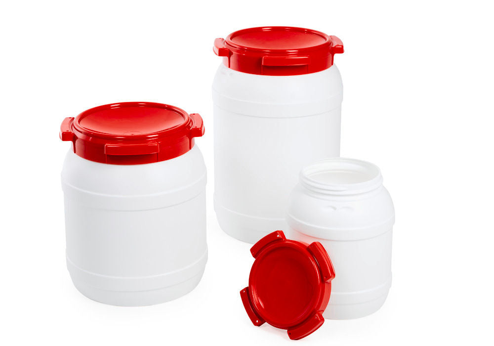 Weithalsfass WH 6 aus Polyethylen 6 L Volumen 198 x 265 mm DENIOS 129122W