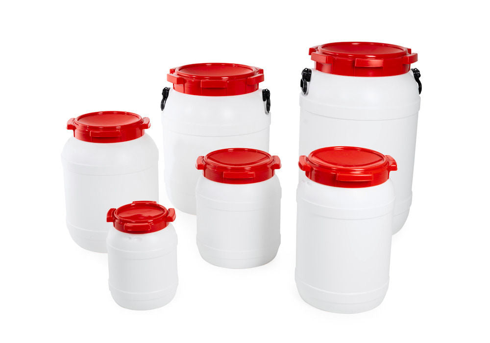 Weithalsfass WH 6 aus Polyethylen 6 L Volumen 198 x 265 mm DENIOS 129122W