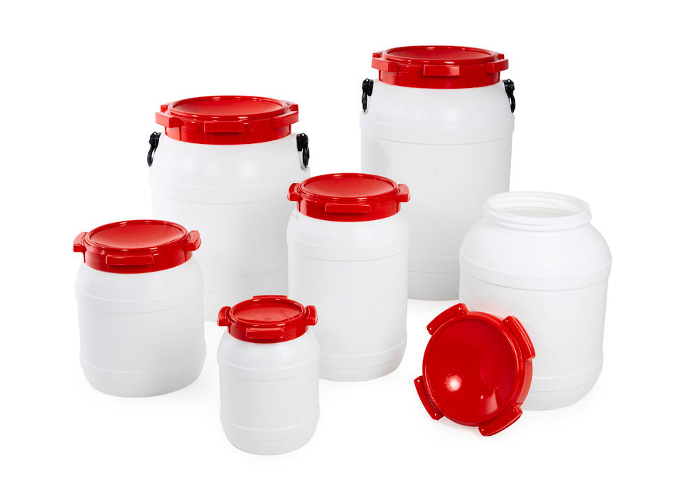 Weithalsfass WH 6 aus Polyethylen 6 L Volumen 198 x 265 mm DENIOS 129122W