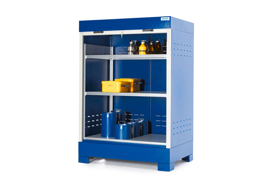 Denios Čelik Depo za Opasne Materije sa Rolo Vratima 1400x950x2020mm