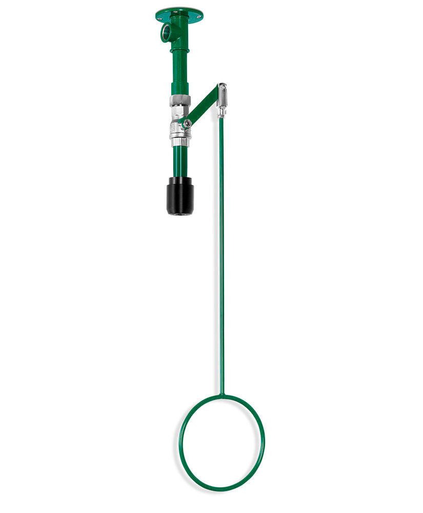 Plafonska Tuš Stanica za Telo B-SAFETY BR 085085 Zelena EN 15154-1 DVGW