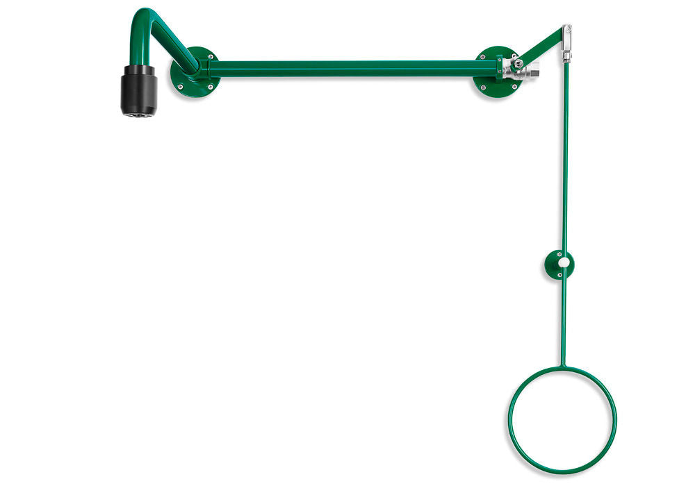 Zidna Tuš Stanica za Telo B-SAFETY BR 084085 Zelena DVGW