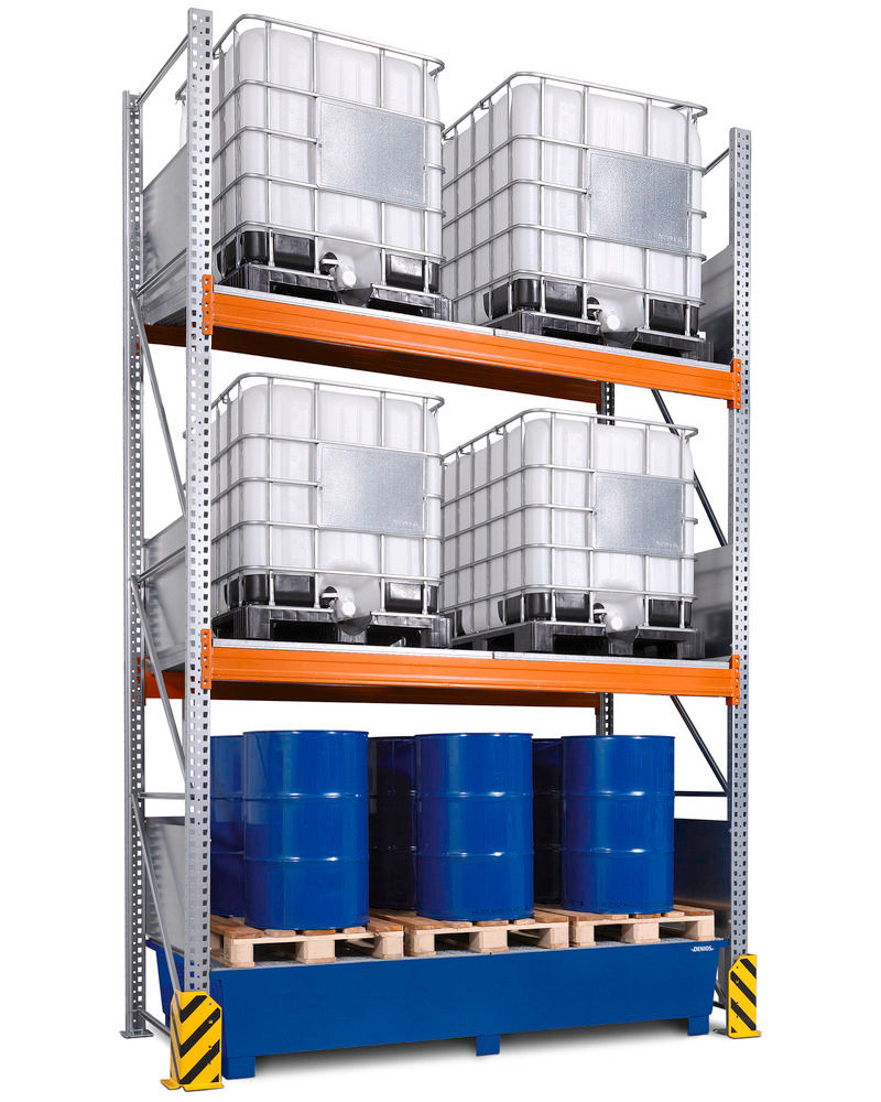 Regal Za Opasne Materije DENIOS 305416W Osnovno Polje 3 Lagerebene 2900x1300x4400mm