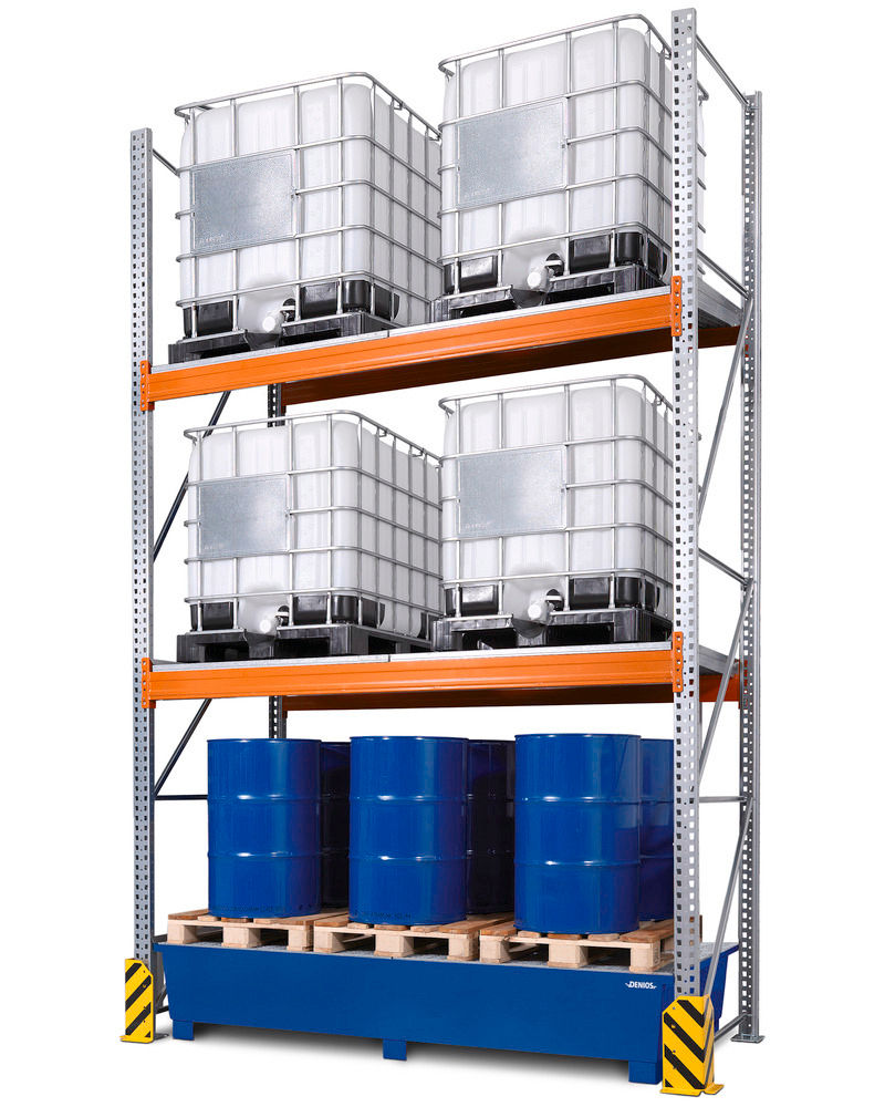 Regal Za Opasne Materije DENIOS 305416W Osnovno Polje 3 Lagerebene 2900x1300x4400mm