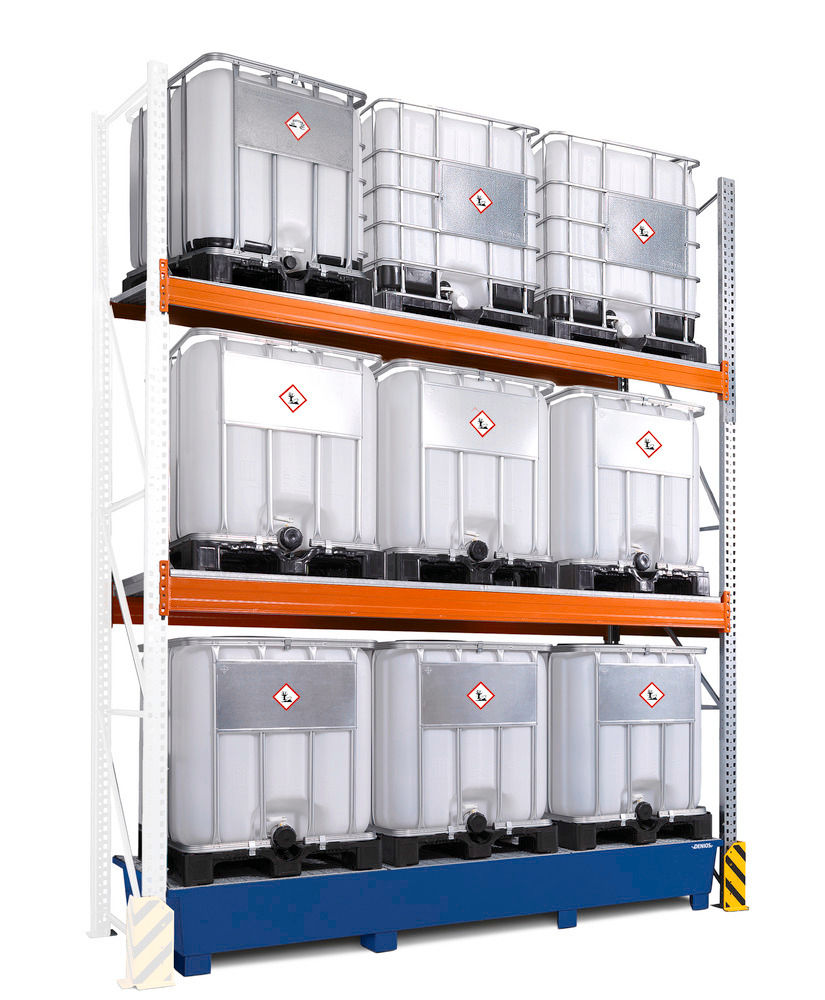 Regal Za Opasne Materije DENIOS 305419W Dodatno Polje 3 Lagerebene 3400x1300x4400mm