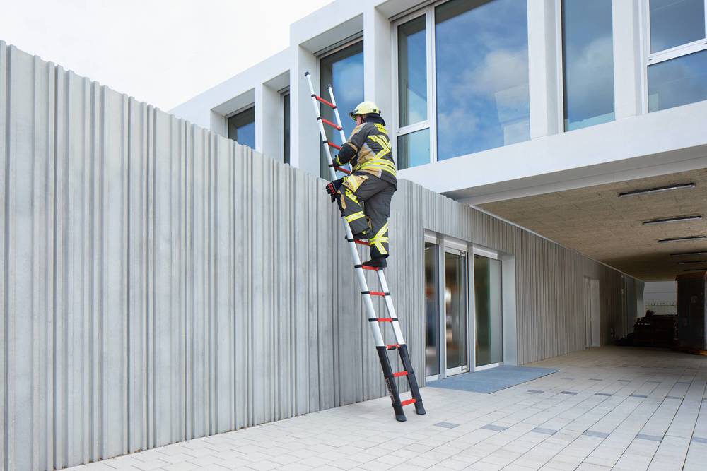 MUNK Aluminijumske Teleskopske Merdevine 13 Prečki 305103W