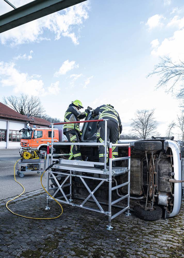 MUNK Spasilačka i Radna Platforma od Aluminijuma 305117W