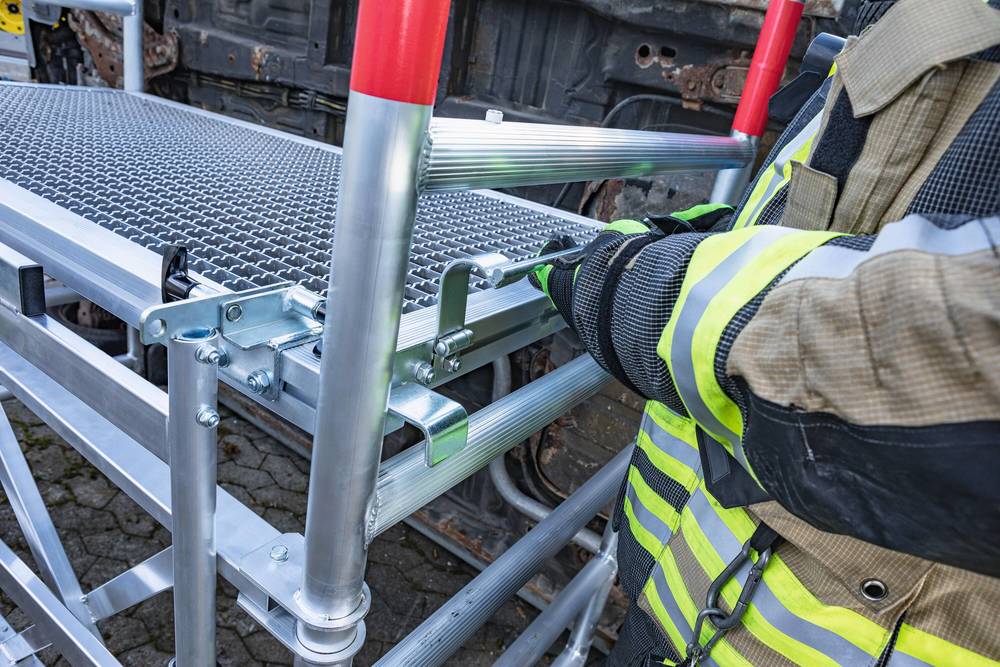 MUNK Spasilačka i Radna Platforma od Aluminijuma 305117W
