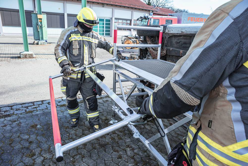 MUNK Spasilačka i Radna Platforma od Aluminijuma 305117W