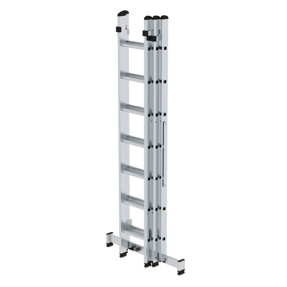 MUNK Aluminijumske Višenamenske Merdevine 3 x 7 Prečki 305124W