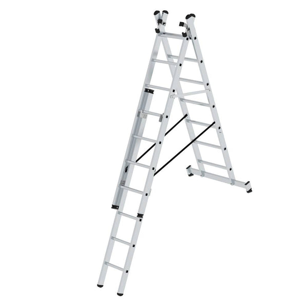 MUNK Aluminijumske Višenamenske Merdevine 3 x 7 Prečki 305124W
