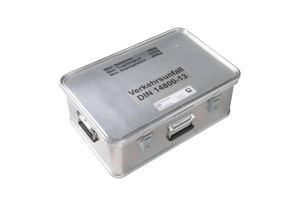 Aluminijumski Transportni Kovčeg sa Sadržajem Komplet za Saobraćajne Nezgode 600 x 400 x 220 mm DENIOS 305147W
