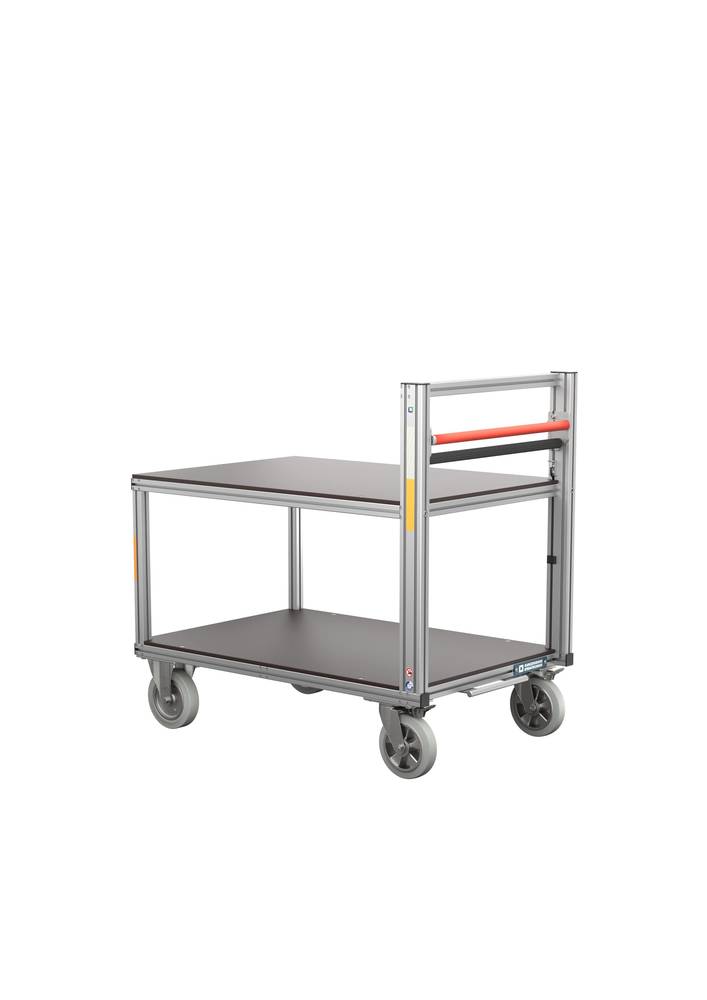 Aluminijumski Transportni Kolica sa Niskom i Poluvisokom Platformom 1200 x 800 x 1180 mm DENIOS 305153W