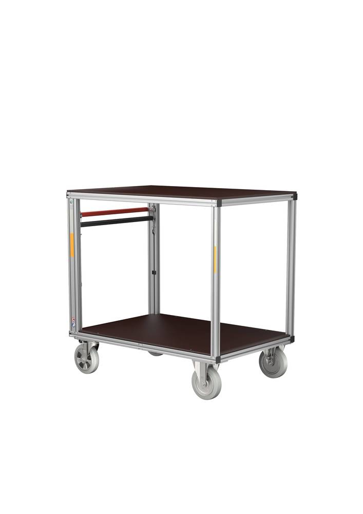 Aluminijumski Transportni Kolica sa Platformama 1200 x 800 x 1180 mm DENIOS 305154W