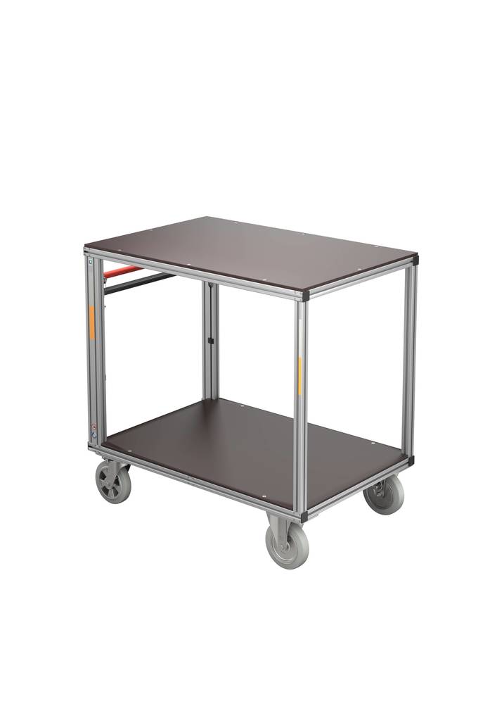 Aluminijumski Transportni Kolica sa Platformama 1200 x 800 x 1180 mm DENIOS 305154W
