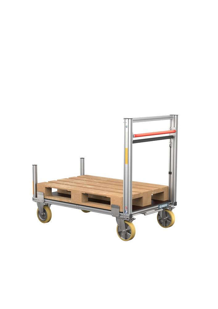 Aluminijumski Roll Kontejner sa Platformom i Bočnim Ušicama 1220 x 828 x 1185 mm DENIOS 305155W