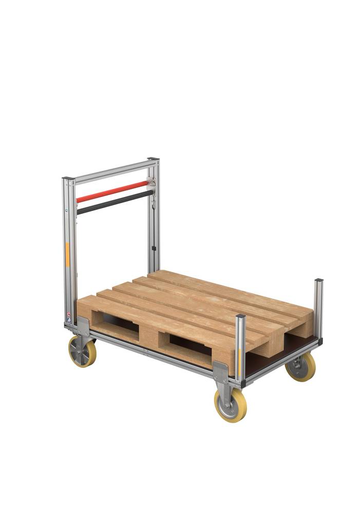 Aluminijumski Roll Kontejner sa Platformom i Bočnim Ušicama 1220 x 828 x 1185 mm DENIOS 305155W