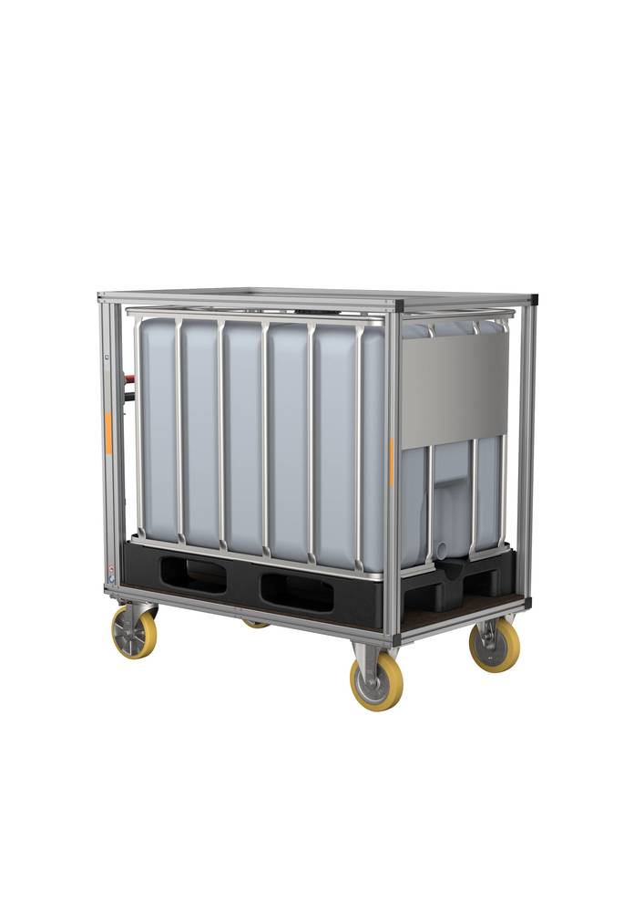 Aluminijumski Roll Kontejner za IBC sa Tankom 640 L 1350 x 800 x 1340 mm DENIOS 305158W