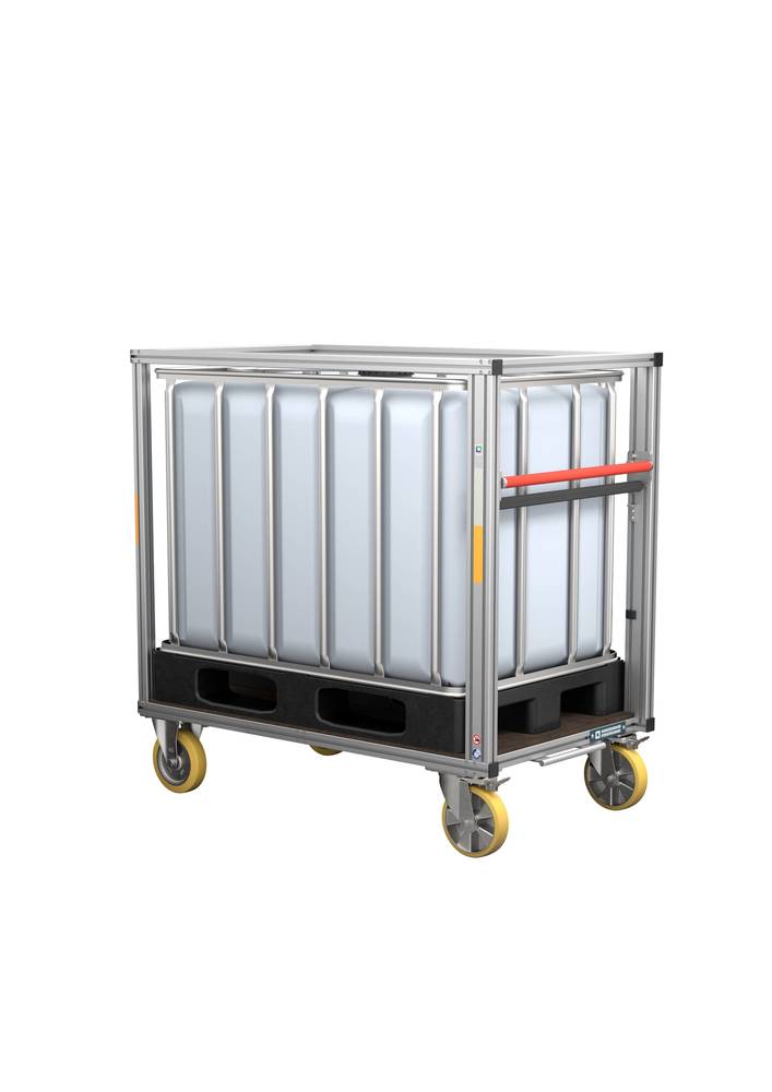 Aluminijumski Roll Kontejner za IBC sa Tankom 640 L 1350 x 800 x 1340 mm DENIOS 305158W