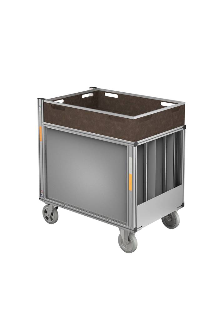 Aluminijumski Roll Kontejner za Creva 1200 x 800 x 1285 mm DENIOS 305159W